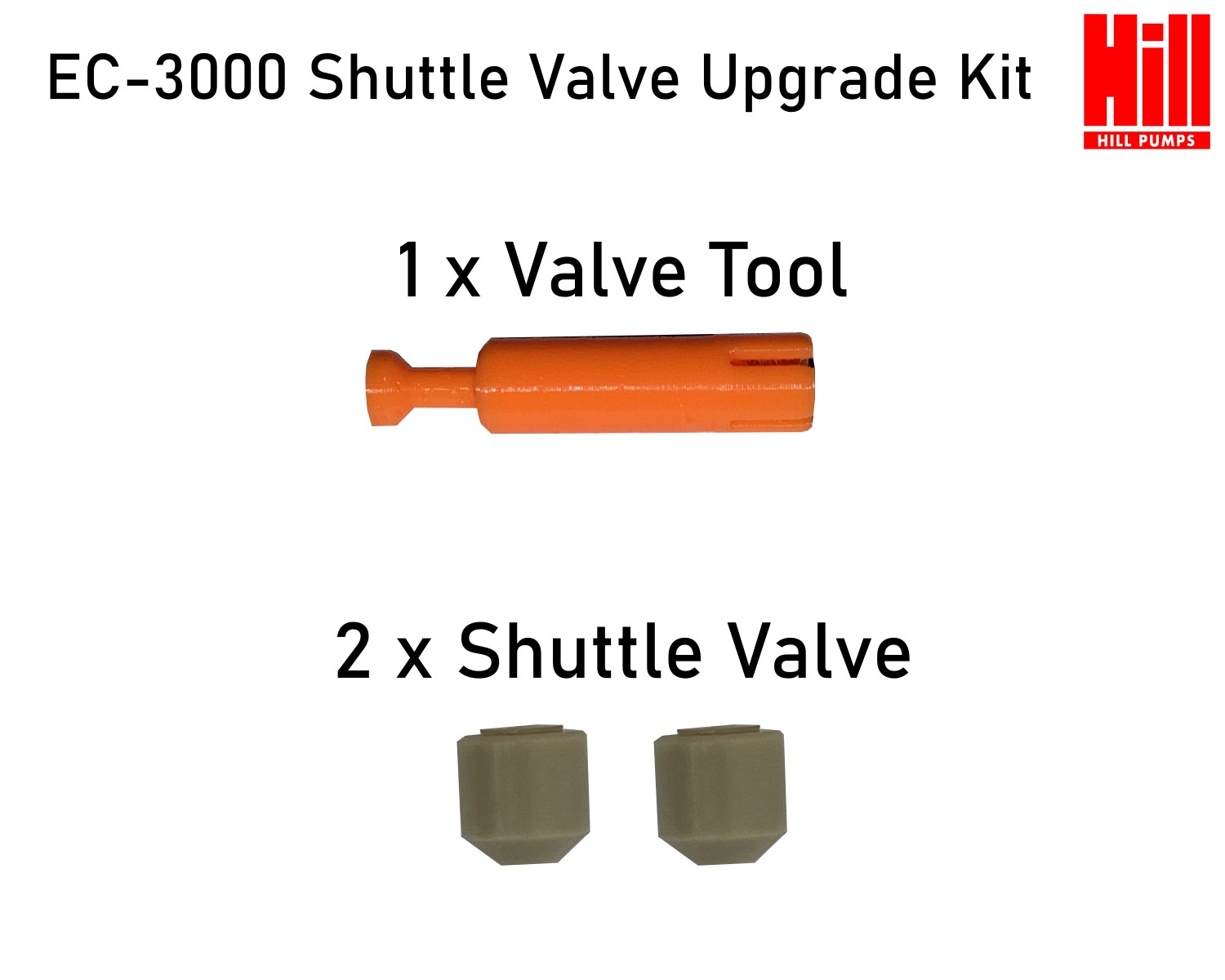 EC-3000 Shuttle Valve Upgrade Kit