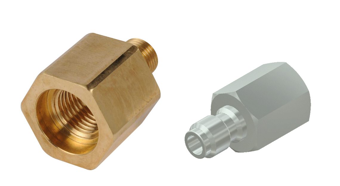 Theoben Rapid Buddy Bottle Fill Adaptor with QR Coupling Kit Z4128-200