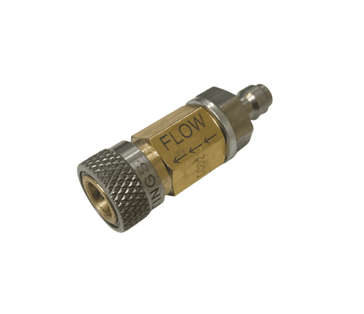 One Way Valve Quick Coupler Compressor Connector Male-Female